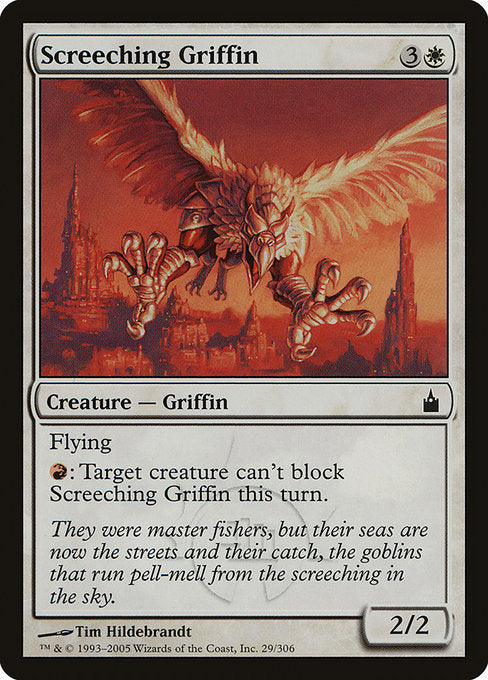 Screeching Griffin [Ravnica: City of Guilds] - Evolution TCG