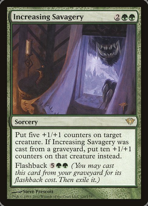 Increasing Savagery [Dark Ascension] - Evolution TCG