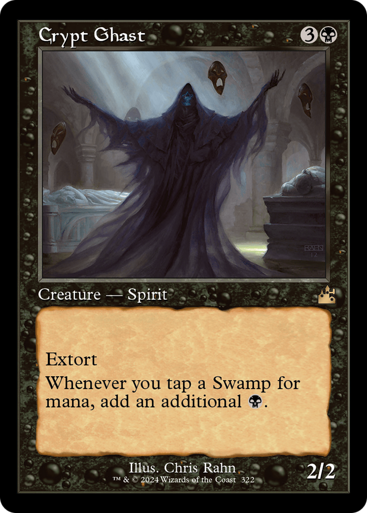 Crypt Ghast (Retro Frame) [Ravnica Remastered] - Evolution TCG