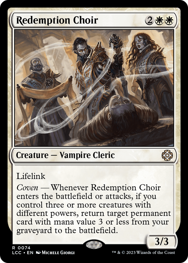 Redemption Choir [The Lost Caverns of Ixalan Commander] - Evolution TCG