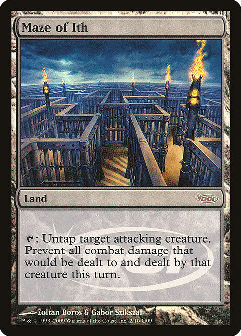 Maze of Ith [Judge Gift Cards 2009] - Evolution TCG