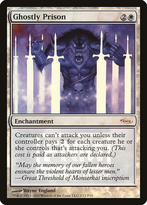 Ghostly Prison [Friday Night Magic 2010] - Evolution TCG