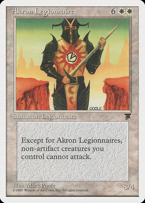Akron Legionnaire [Chronicles] - Evolution TCG