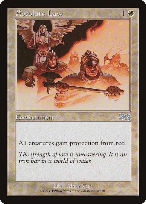 Absolute Law [Urza's Saga] - Evolution TCG