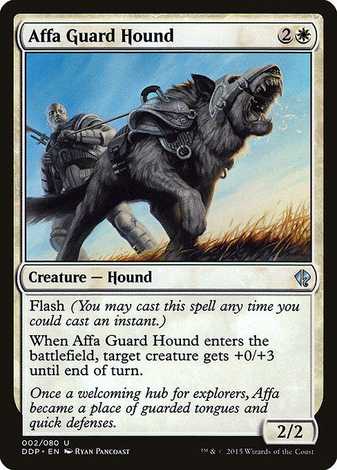 Affa Guard Hound [Duel Decks: Zendikar vs. Eldrazi] - Evolution TCG