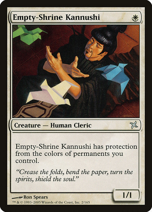 Empty-Shrine Kannushi [Betrayers of Kamigawa] - Evolution TCG