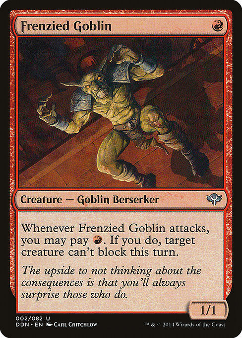 Frenzied Goblin [Duel Decks: Speed vs. Cunning] - Evolution TCG