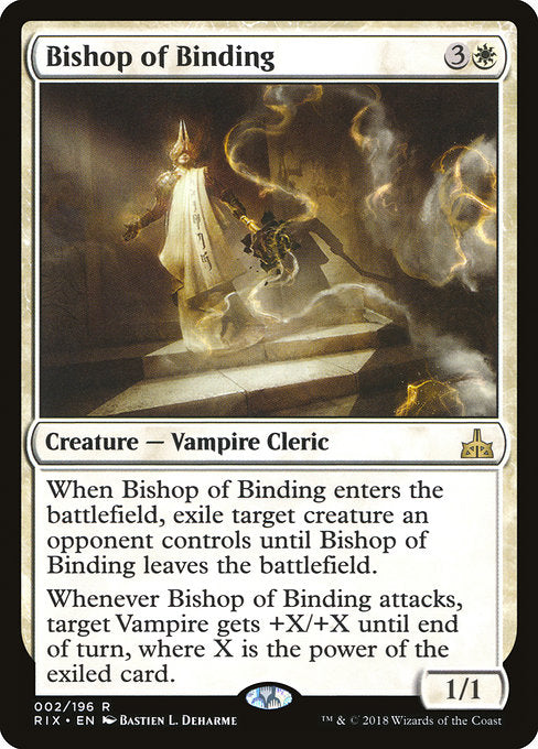 Bishop of Binding [Rivals of Ixalan] - Evolution TCG