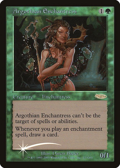 Argothian Enchantress [Judge Gift Cards 2003] - Evolution TCG