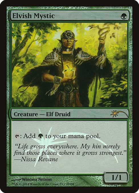 Elvish Mystic [Friday Night Magic 2014] - Evolution TCG