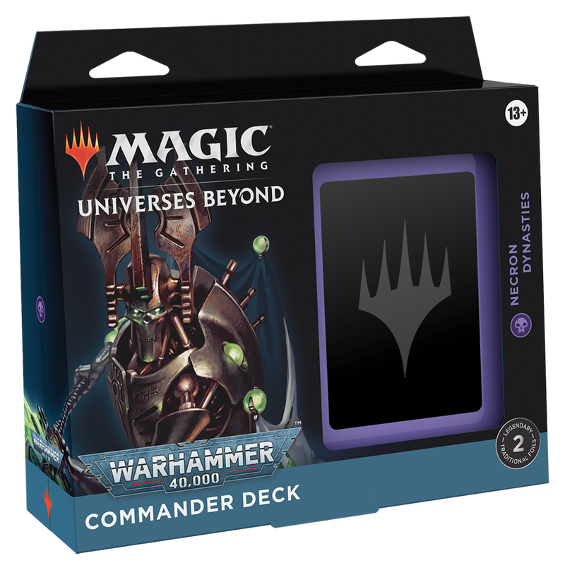 Universes Beyond: Warhammer 40,000 - Commander Deck (Necron Dynasties) - Evolution TCG