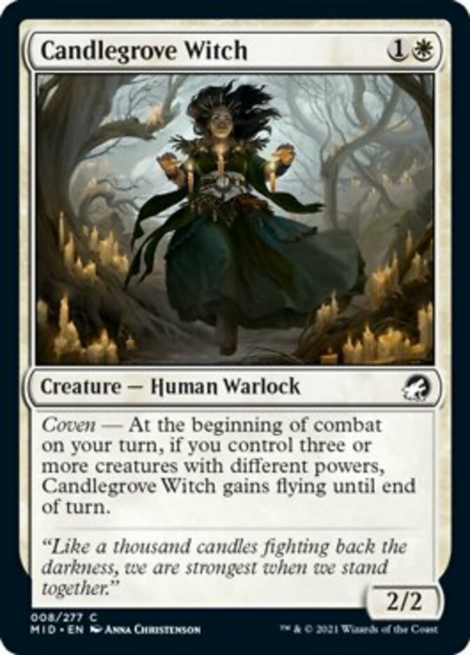 Candlegrove Witch [Innistrad: Midnight Hunt] - Evolution TCG