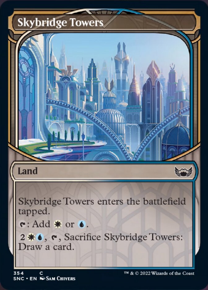 Skybridge Towers (Showcase Skyscraper) [Streets of New Capenna] - Evolution TCG