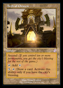Arch of Orazca (Timeshifted) [Time Spiral Remastered] - Evolution TCG