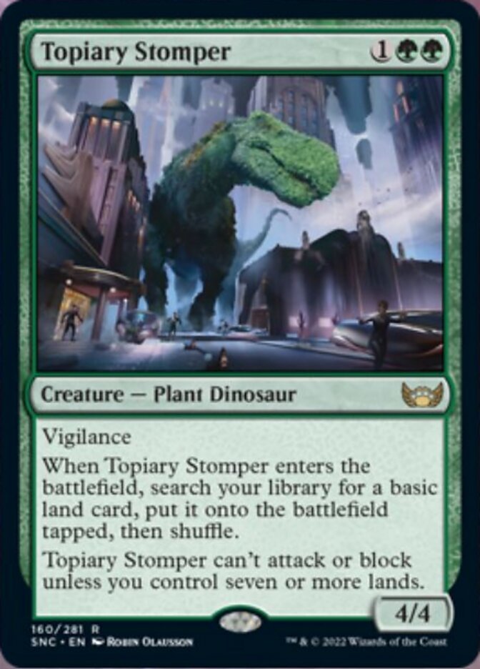 Topiary Stomper [Streets of New Capenna] - Evolution TCG
