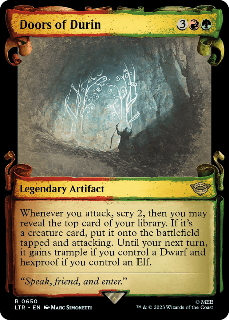 Doors of Durin [The Lord of the Rings: Tales of Middle-Earth Showcase Scrolls] - Evolution TCG