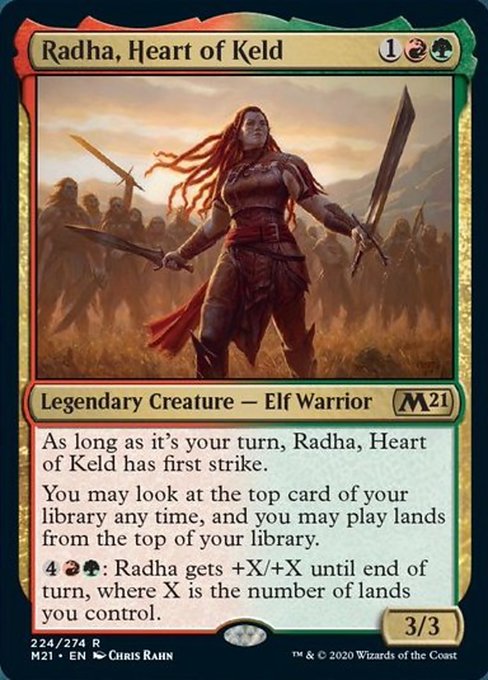 Radha, Heart of Keld [Core Set 2021] - Evolution TCG