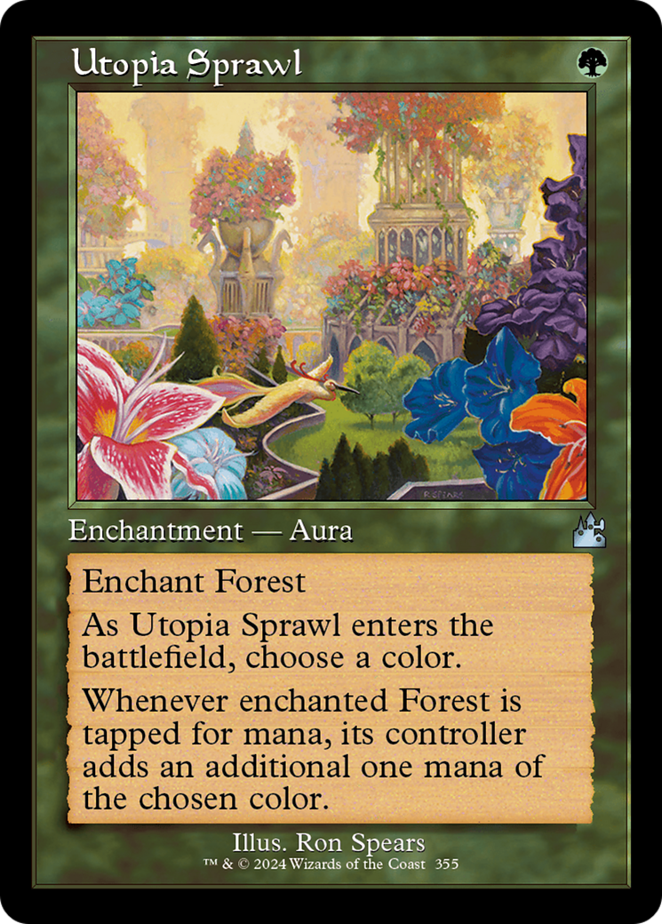 Utopia Sprawl (Retro Frame) [Ravnica Remastered] - Evolution TCG