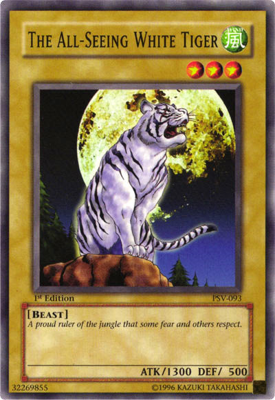 The All-Seeing White Tiger [PSV-093] Common - Evolution TCG