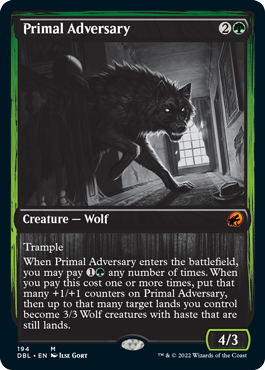 Primal Adversary [Innistrad: Double Feature] - Evolution TCG