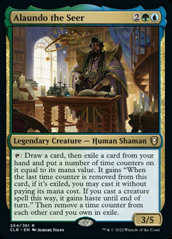 Alaundo the Seer [Commander Legends: Battle for Baldur's Gate] - Evolution TCG