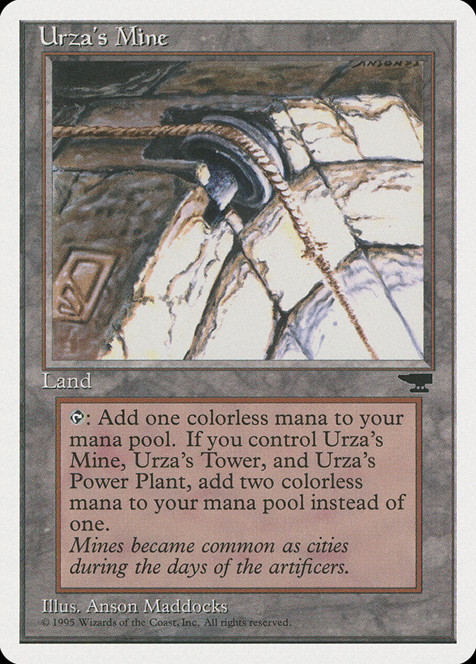 Urza's Mine (Pulley Embedded in Stone) [Chronicles] - Evolution TCG