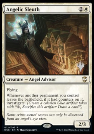 Angelic Sleuth (Promo Pack) [Streets of New Capenna Commander Promos] - Evolution TCG