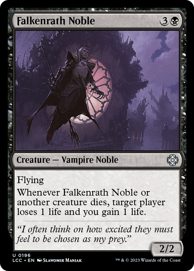 Falkenrath Noble [The Lost Caverns of Ixalan Commander] - Evolution TCG