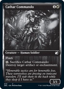 Cathar Commando [Innistrad: Double Feature] - Evolution TCG