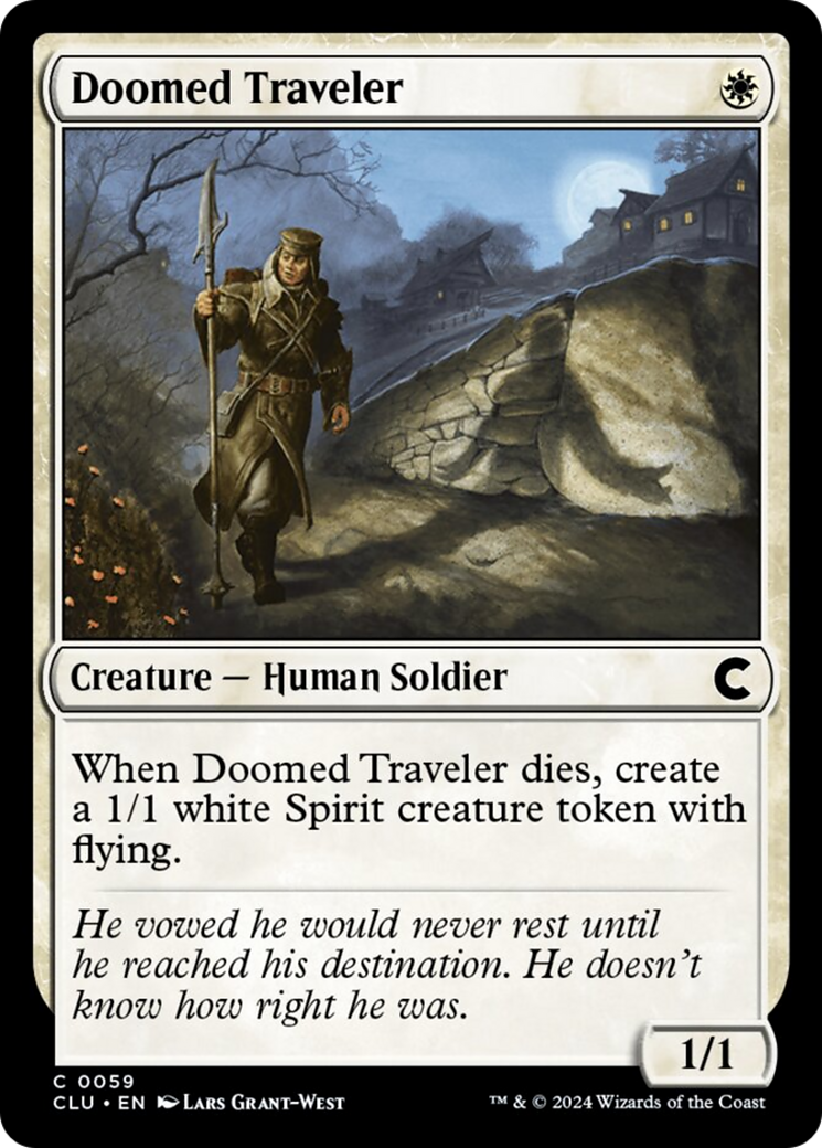 Doomed Traveler [Ravnica: Clue Edition] - Evolution TCG