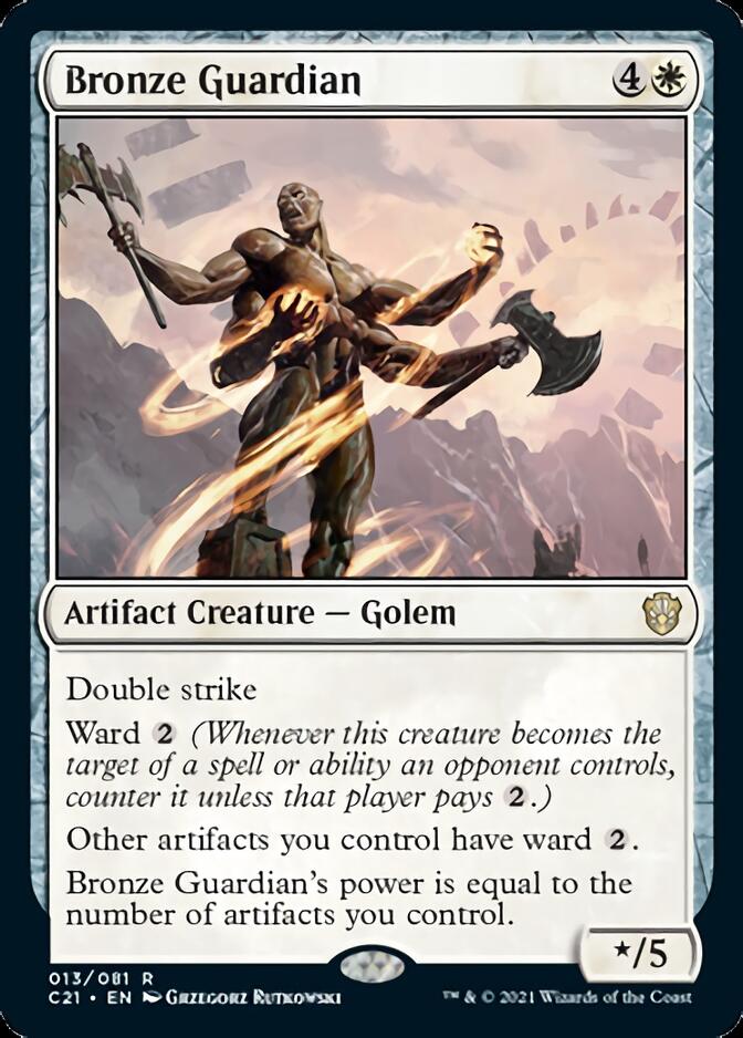 Bronze Guardian [Commander 2021] - Evolution TCG