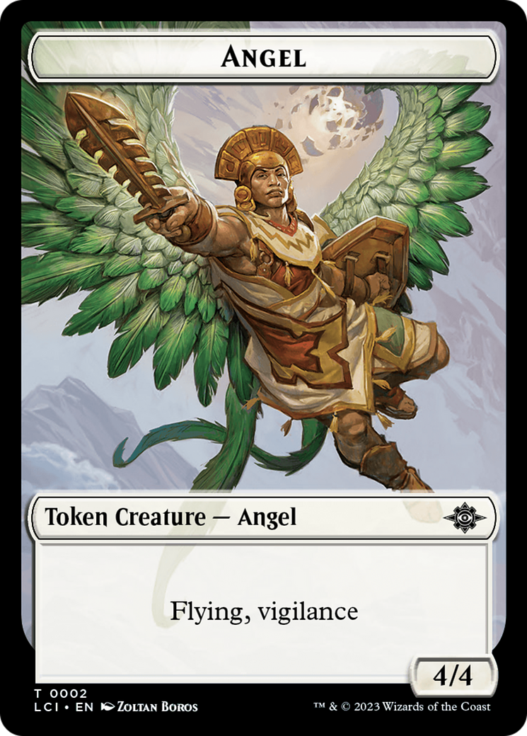 Gnome // Angel Double-Sided Token [The Lost Caverns of Ixalan Tokens] - Evolution TCG