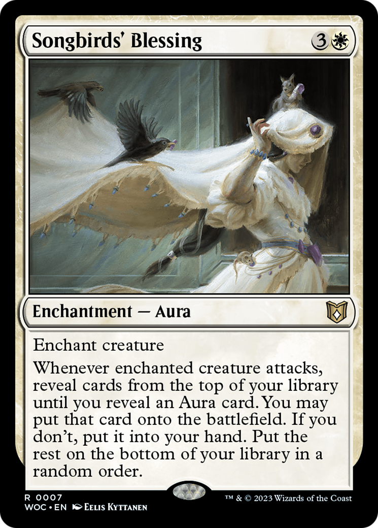 Songbirds' Blessing [Wilds of Eldraine Commander] - Evolution TCG