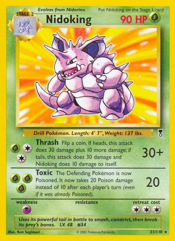 Nidoking (31/110) [Legendary Collection] - Evolution TCG