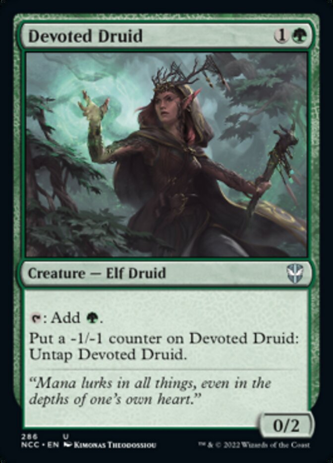 Devoted Druid [Streets of New Capenna Commander] - Evolution TCG