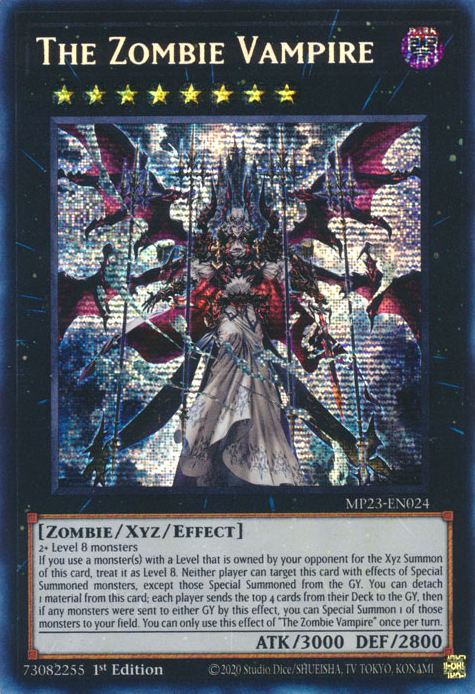 The Zombie Vampire [MP23-EN024] Prismatic Secret Rare - Evolution TCG