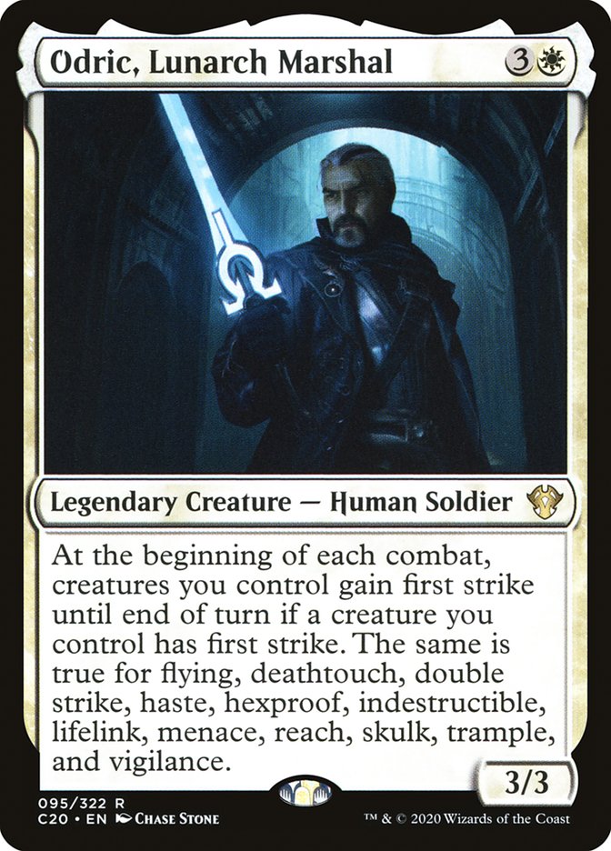 Odric, Lunarch Marshal [Commander 2020] - Evolution TCG