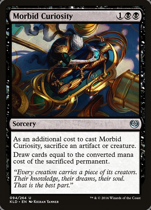 Morbid Curiosity [Kaladesh] - Evolution TCG