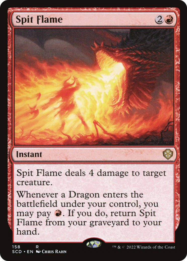 Spit Flame [Starter Commander Decks] - Evolution TCG