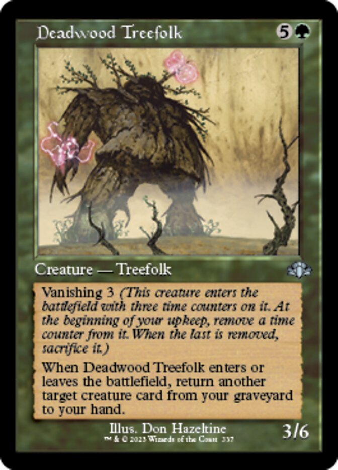 Deadwood Treefolk (Retro) [Dominaria Remastered] - Evolution TCG