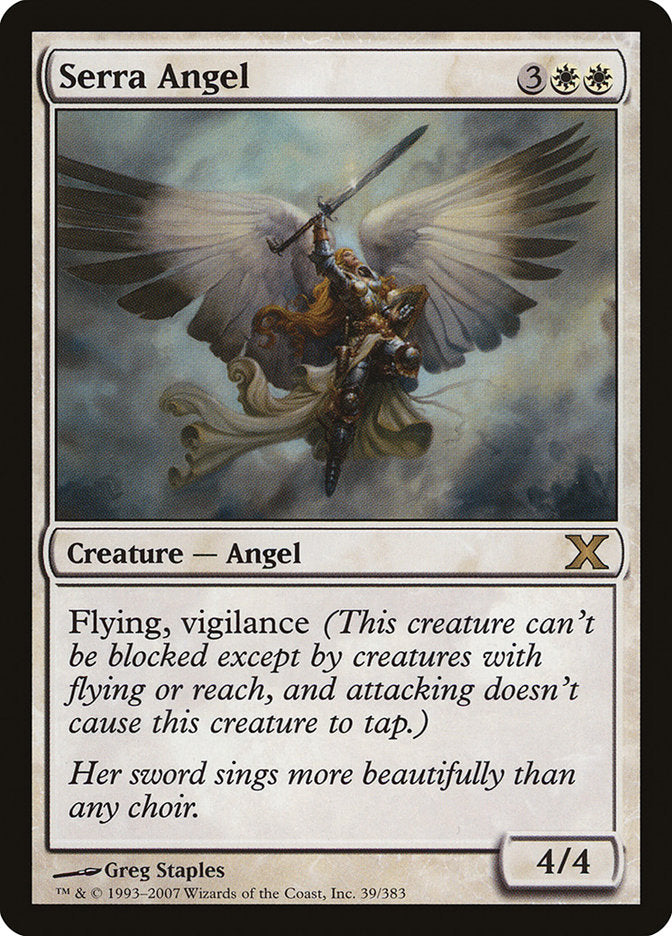 Serra Angel [Tenth Edition] - Evolution TCG