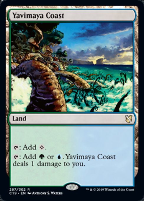 Yavimaya Coast [Commander 2019] - Evolution TCG