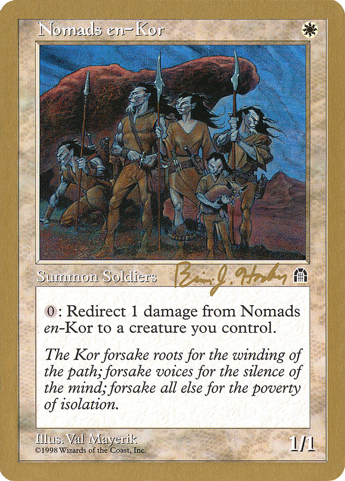 Nomads en-Kor (Brian Hacker) [World Championship Decks 1998] - Evolution TCG