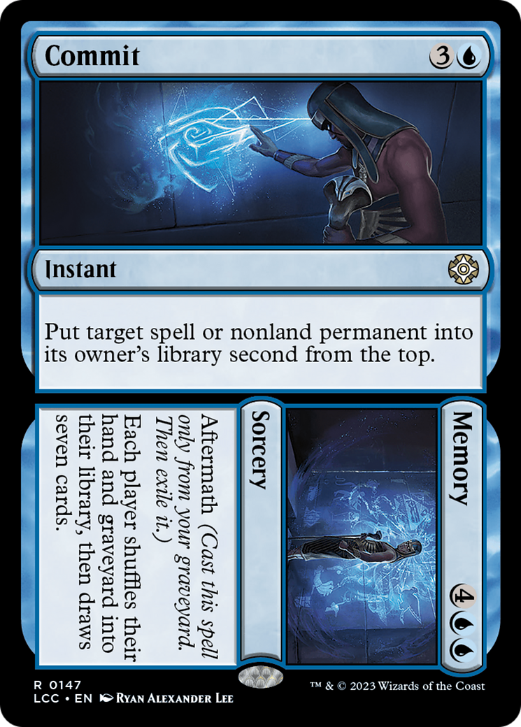 Commit // Memory [The Lost Caverns of Ixalan Commander] - Evolution TCG