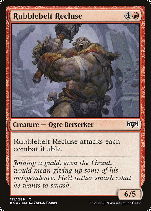 Rubblebelt Recluse [Ravnica Allegiance] - Evolution TCG