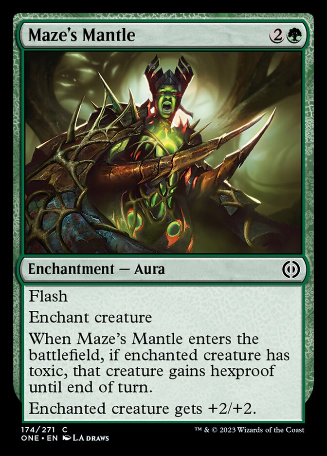 Maze's Mantle [Phyrexia: All Will Be One] - Evolution TCG