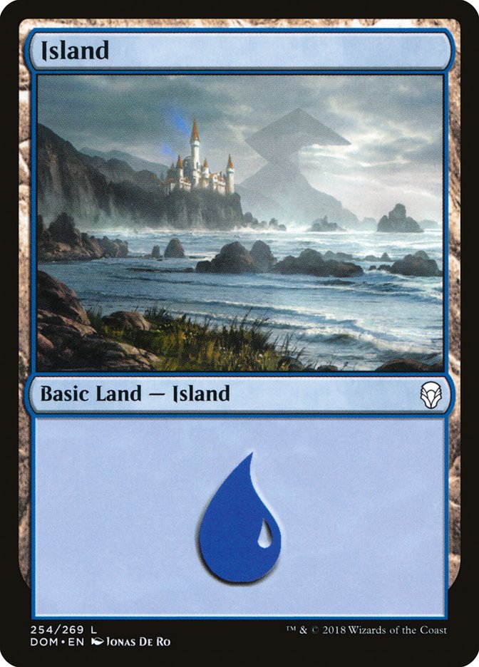 Island (254) [Dominaria] - Evolution TCG | Evolution TCG
