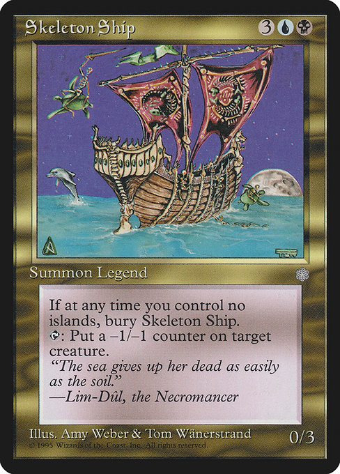 Skeleton Ship [Ice Age] - Evolution TCG