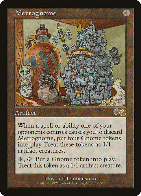 Metrognome [Urza's Saga] - Evolution TCG