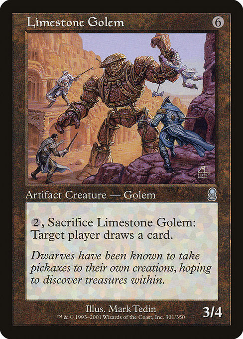 Limestone Golem [Odyssey] - Evolution TCG